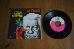 LE TUEUR RICKY SHAYNE SP 1972 DU FILM DE DENYS DE LA PATELIERE JEAN GABIN VALEUR + LANGUETTE - Filmmusik