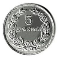 GRECE / 5 DRACHMES  1930 / ETAT TTB - Grèce