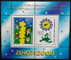 Europa - CEPT: Año. 2000 - Tema: Europa. (Chipre Administración Turca - Norte ). 1 HB. Buen Ejemplar. - 2000