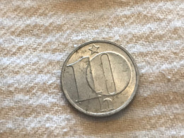 Münze Münzen Umlaufmünze Tschechoslowakei 10 Heller 1988 - Tchécoslovaquie
