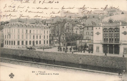 FRANCE - Tulle - Le Théâtre Et La Poste - Carte Postale Ancienne - Tulle