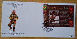 Bhutan 2015, Atsara (Acharya) Of Bhutan - FDC - Bhoutan