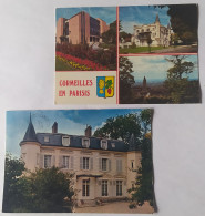 CORMEILLEs En PARISIS . 95 . Lot De 2 Cartes . - Cormeilles En Parisis