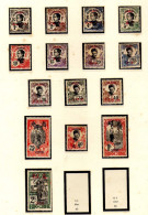 Canton - 1908 -  Timbres D'Indochine Surcharges - Neufs*/sg - Nuevos