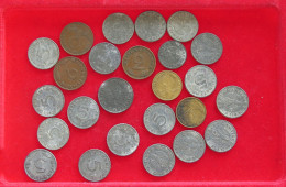 COLLECTION LOT THIRD REICH 1 2 5 10 REICHSPFENNIG 25PC 66G #xx40 0862 - Colecciones Completas Y Lotes