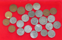 COLLECTION LOT THIRD REICH 1 2 5 10 REICHSPFENNIG 25PC 62G #xx40 0858 - Colecciones Completas Y Lotes