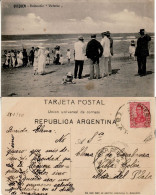 ARGENTINA 1911 POSTCARD SENT TO MAR DEL PLATA - Lettres & Documents