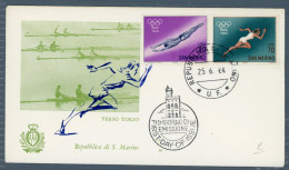 °°° San Marino N. 5453 - Verso Tokio °°° - FDC