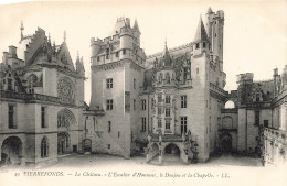 FRANCE - Pierrefonds - Le Château - L'escalier D'honneur - Le Donjon Et La Chapelle - Carte Postale Ancienne - Pierrefonds