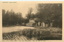 91 MENNECY - Les Deux Restaurant Abirs Au Bord De L'eau - Mennecy