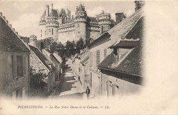 FRANCE - Pierrefonds - La Rue Notre Dame Et Le Château - Carte Postale Ancienne - Pierrefonds