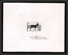 2675 N°268 Chèvre Goat 1972 Animaux Animals Epreuve D'artiste Artist Proof Signé Betemps Signed Autograph Tchad - Ferme