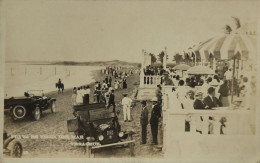 Veracruz Mexico // Carte Photo - RPPC // Playa De Villa Del Mar  (Automobile) 1921 Nice Stamp - Mexiko