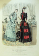 Gravure De Mode Revue De La Mode Gazette 1889 N°12 (Maison Goubaud) - Voor 1900