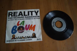 REALITY RICHARD SANDERSON LA BOUM SP DE 1980 DU FILM  SOPHIE MARCEAU CLAUDE BRASSEUR BRIGITTE FOSSEY - Musique De Films
