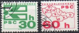 TCHECOSLOVAQUIE - Le Code Postal - Used Stamps