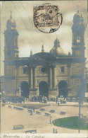 URUGUAY - MONTEVIDEO - LA CATEDRAL - RPPC POSTCARD - 1900s / STAMP  (17713) - Uruguay