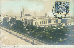 URUGUAY - MONTEVIDEO - EL MANICOMIO - RPPC POSTCARD - 1900s / STAMP  (17715) - Uruguay