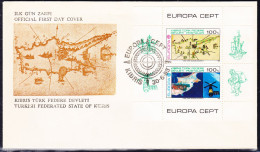 CHYPRE (TURQUIE) , YT BL 4, 1976 FDC, CEPT, EUROPA   (FDC64) - Lettres & Documents