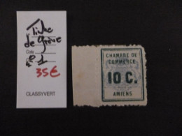 Timbre France Oblitéré  Timbre De Grève N° 1 1909  Cote 35 € - Zegels