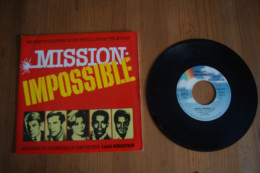 MISSION IMPOSSIBLE LALO SCHRIFRIN SP DU FEUILLETON TV 1987 - Musique De Films