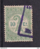 Steuermarke Basel 10 Centimes Used - Revenue Stamps