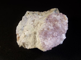 Quarz Var. Amethyst ( 4 X 2.5 X 3 Cm ) Le Faymont - Val D'Ajol - Vosges - France - Mineralen