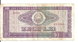 ROUMANIE 10 LEI 1966 VF P 94 - Rumänien