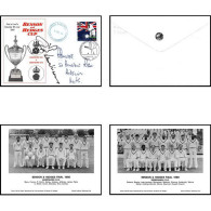 0863 Grande Bretagne Great Britain - Cricket Benson And Hedges Cup 9/7/1988 Signé (signed) CAPTAINS - Cricket