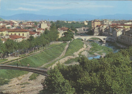 Cartolina Prato - Panorama Parziale E Ponti Sul Bisenzio - Prato