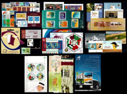 (016-109) Qatar  Collection / Sammlung / Ex 2000-2013 ** / Mnh  Michel Ex 1172//BL 75 - Qatar