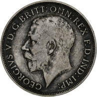 Monnaie, Grande-Bretagne, George V, Florin, 1917, TB+, Argent, KM:817 - J. 1 Florin / 2 Shillings