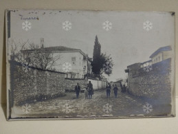 Albania Photo Durazzo Durres. Street Scene With Military - Albanie