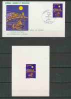 Nouvelle Calédonie épreuve De Luxe / Deluxe Proof + FDC Premier Jour N° 464 Office Central De Coopération à Lécole - Imperforates, Proofs & Errors