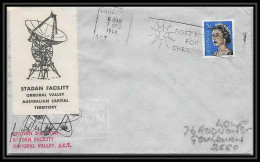 5161/ Espace (space) Lettre (cover) 7/12/1968 Signé (signed Autograph) Stadan Facility Orroral Valley Australie (austral - Oceanía