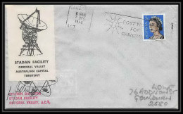 5161/ Espace (space) Lettre (cover) 7/12/1968 Signé (signed Autograph) Stadan Facility Orroral Valley Australie (austral - Oceanië