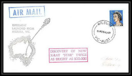 5416/ Espace (space) Lettre (cover) 25/8/1969 Experiment Launch From Mildura Australie (australia) - Océanie