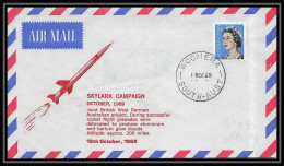 5423/ Espace (space) Lettre (cover) 18/10/1969 Skylark Campaign Woomera Australie (australia) - Oceania
