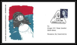 5426/ Espace (space) Lettre (cover) 3/7/1969 Europa 1 Rocket Launched Australie (australia) - Oceanië