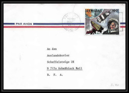 5844/ Espace (space) Lettre (cover) 22/1/1970 Gagarine Gagarin Sénégal - Afrique