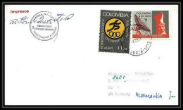 6187/ Espace (space) Lettre (cover) 7/7/1971 Signé (signed Autograph) Bogota Colombie (Colombia) - Amérique Du Sud