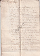 Gent - Manuscript Abdij Van Ter Hage - 1778  (V2939) - Manuscripts