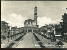 V664  ROVIGO - LA ROTONDA COL SUO PIAZZALE - Rovigo