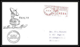 7110/ Espace (space) Lettre (cover) Signé (signed Autograph) 14/5/1973 Skylab 1 Bogota Colombie (Colombia) - Zuid-Amerika