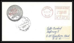 7304/ Espace (space Raumfahrt) Lettre (cover Briefe) 16/7/1974 Skylab Santiago Chili (chile) - Zuid-Amerika