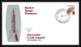 7296/ Espace (space Raumfahrt) Lettre (cover Briefe) 12/9/1974 Rocket Range Woomera Australie (australia) - Oceanía