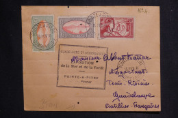 GUADELOUPE - Enveloppe De Pointe à Pitre En 1941 Avec Cachet Exposition De La Mer Et Forêt - L 150054 - Lettres & Documents