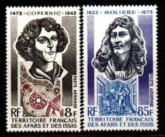 Afars Et Issas - TOM - 1973 -  Hommes Célèbres   - PA   87/88 - Neufs ** - MNH - Ongebruikt