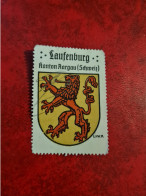 Timbre Erinnophilie  VIGNETTTE  LINCK BLASON LAUFENBURG KANTON AARGAU - Erinnofilia