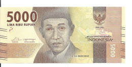 INDONESIE 5000 RUPIAH 2016 UNC P 156 - Indonésie